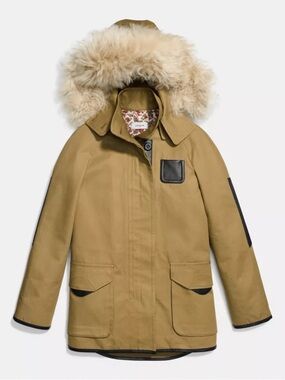 Coach Parka with Removable Vest